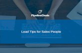 Lead Generation Tips for B2b Sales People