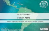 Better Pensions, Better Jobs - 2013 OECD/IOPS