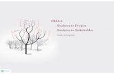 Cella students,stakeholders,deliverables
