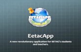 Eetac App by BASTET