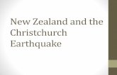 New zealand and the christchurch earthquake 2