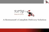 Khaana On The Go - A Restaurant’s Complete Delivery Solution