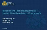 IFoA Asia Conference Presentation - Investment Risk Management Under New Regulatory Framework