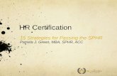 15 Tips for Passing The SPHR Certification