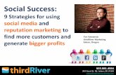 Social Success: 9 Strategies for using social media and reputation marketing to find more customers and generate bigger profits
