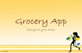 Grocery app aj