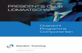 Presidents club brochure.2015