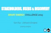 Stakeholders, Users & Discovery - Smart Energy Challenge 2015