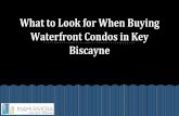 What to Look for When Buying Waterfront Condos in Key Biscayne