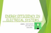 Energy efficiency in electrical system