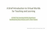 Virtual World Field Trip for Adult Educators