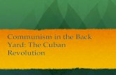 Lecture 11. cuban revolution