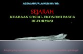 Keadaan sosial indonesia pasca reformasi