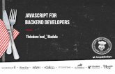 javascript for backend developers