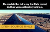 The roadtrip that led to my first rails commit and how you could make yours too