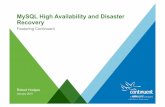 MySQL High Availability and Disaster Recovery with Continuent, a VMware company