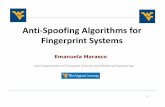 Fingerprint Anti-Spoofing  [ Talk in Stanford Nov. 2013]