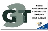 3GT - Third Generation Telematics Project - P Van Der Perre