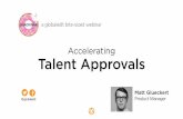 Accelerating Talent Approvals