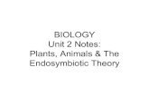 Biology unit 2 cells plant and animal cell notes