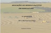 Giarolla - Applications of the ETA/CPTEC Model in Agriculture
