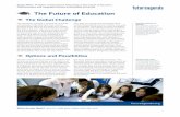 Future of education - An initial perspective - Sugata Mitra, Professor of Educational Technology, Newcastle University.