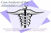 Case analysis of the affordable care act power point, hcs410, hcs organization and administration