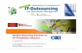 Global Sourcing Partner in IT-Projekten steuern
