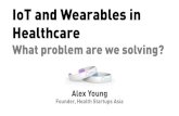 PauseFest 2015 - IoT and Wearables in Healthcare: What problem are we solving?