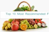 Top 10 most recommended foods rich in vitamin c