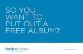 2012 Guide to Releasing a Free Album Using the Hydroshare Software