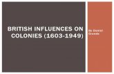 British Influence on Colonies