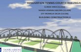 APPLYING SPACE FRAME STRUCTURE TO RENOVATE A TENNIS COURT BULUNGAN, JAKARTA