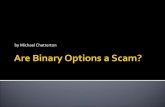 Are binary options a scam?