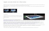 Apple unveils iPad Air, iPad mini