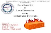 Data Security in Local Area Network Using Distributed Firewall