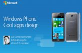 Windows phone   cool apps design