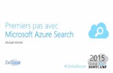 Premiers pas avec Microsoft Azure Search