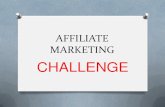 Affiliate Marketing Challenge