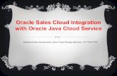 Oracle sales cloud integration with oracle java cloud service