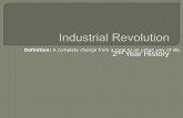 The Industrial Revolution Final