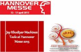 Briquetting Machines Manufacturer, Seller and Exporter at Hannover Messe 2015