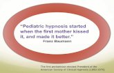 IPA november 2014 pediatric hypnosis