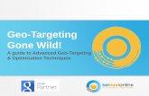 Geo-Targeting Gone Wild Webinar