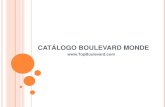 Catálogo Boulevard Monde