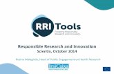 R. Malagrida: Responsible Research and Innovation, a new paradigm in Horizon 2020