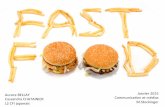 Fast food   aurore bellay et cassandra chaitanier - cfi - l2