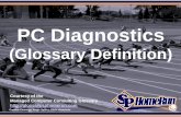 PC Diagnostics (Glossary Definition) (Slides)