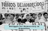 Struggle for Democracy in Argentina