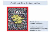 The Outlook for Automotive